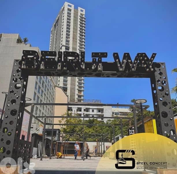 plasma cutter - signs board - letter - 3d signs board 0