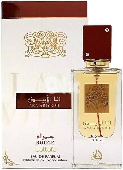 Lattafa Ana Abiyedh Rouge Unisex Eau De Perfume, 60 Ml 0