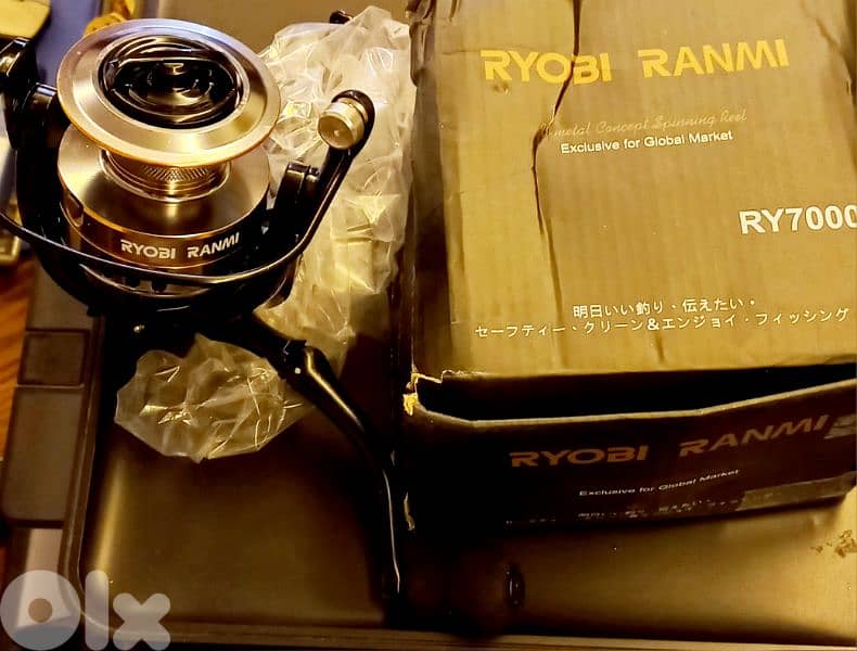 new reel ryobi ranmi 7000 3