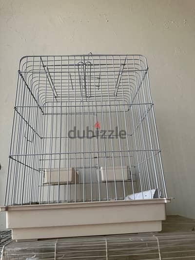3 cages for Bird 1 cage and parrot 2 cages