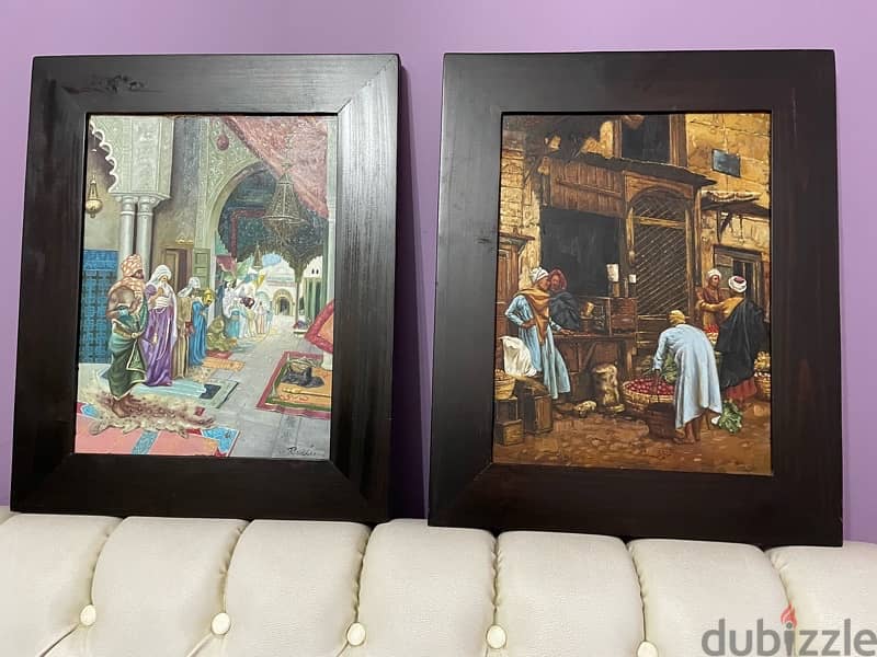 2 oil paintings 4