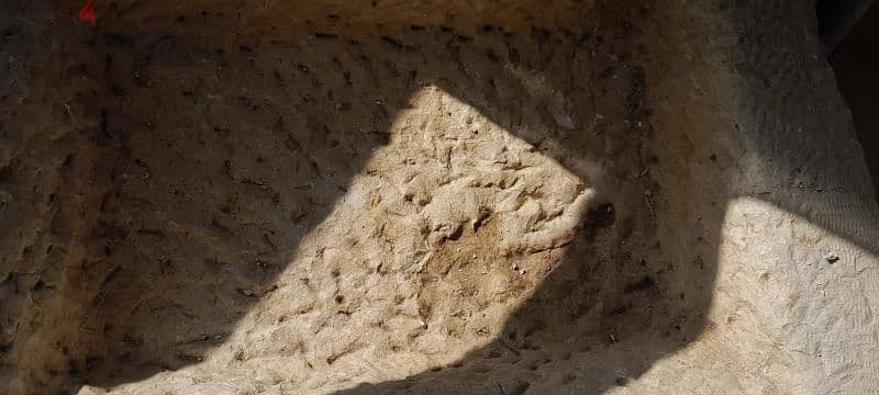 جرن حجر دق ايد قديم جدا ملمع و منضف 2