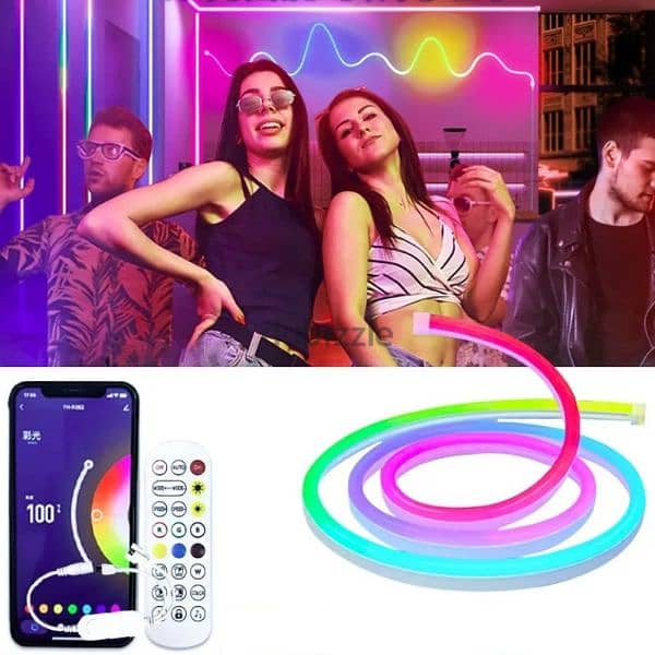 Smart Rgb Neon rope strip lights 1