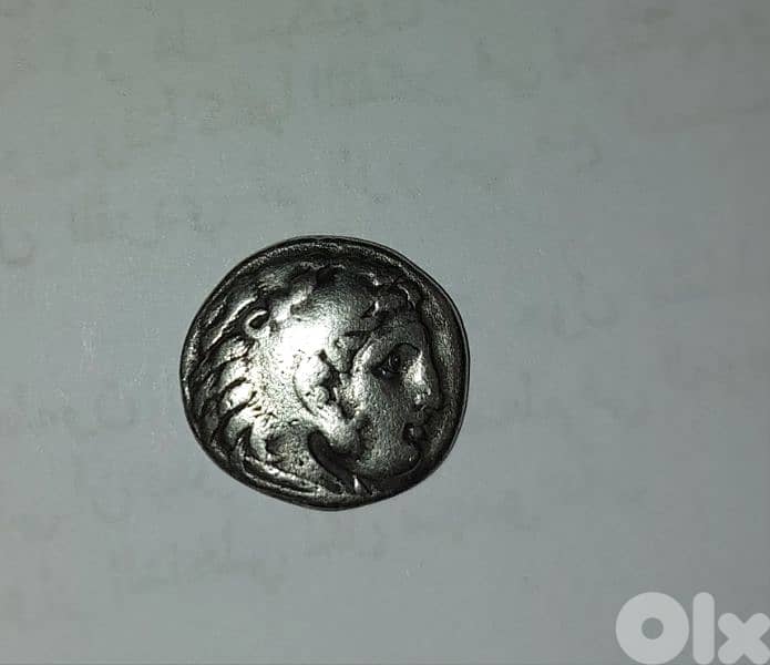 Alexander the Great Silver Denarius coinyear 323 BC 0
