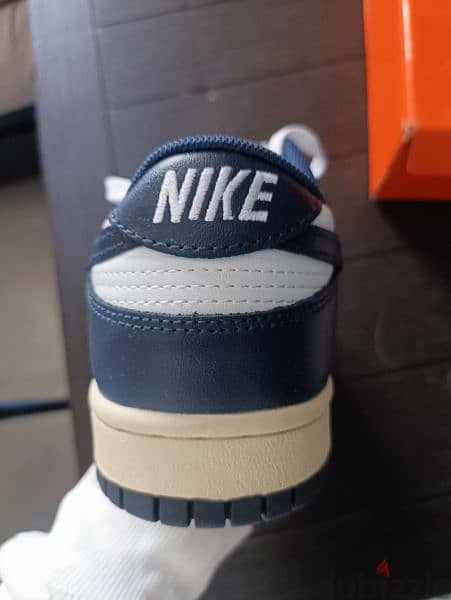 Nike Dunk Low Vintage Navy Blue 3