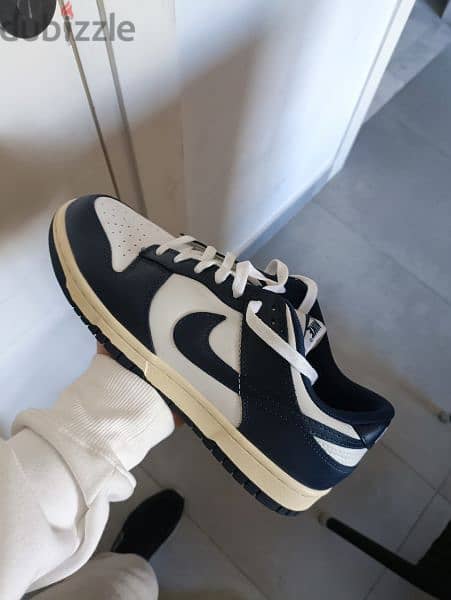 Nike Dunk Low Vintage Navy Blue 5