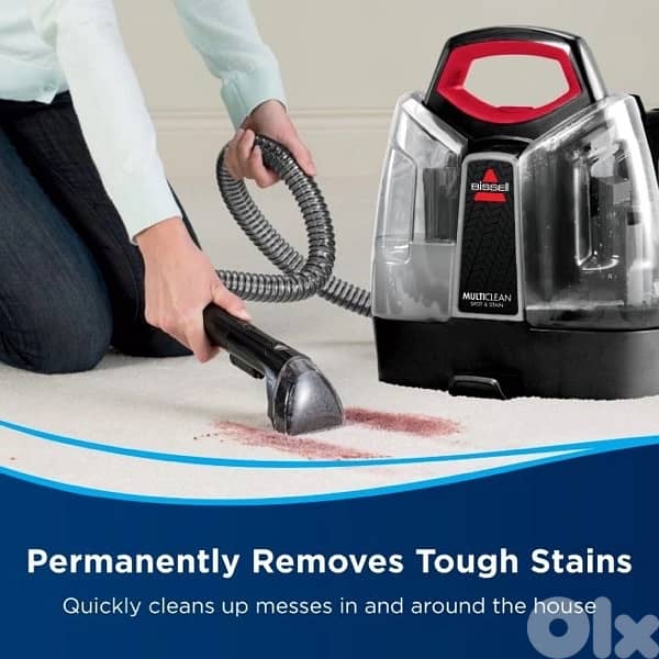 Bissell 4720E MultiClean SpotPROHEAT & Stain Portable Carpet Cleaner 1