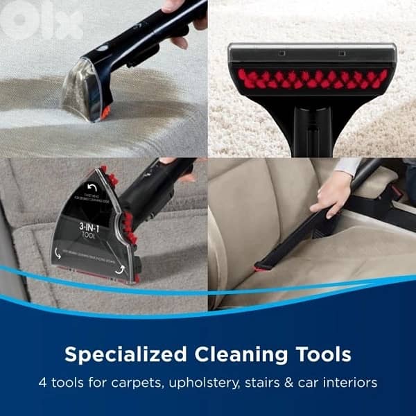 Bissell 4720E MultiClean SpotPROHEAT & Stain Portable Carpet Cleaner 5