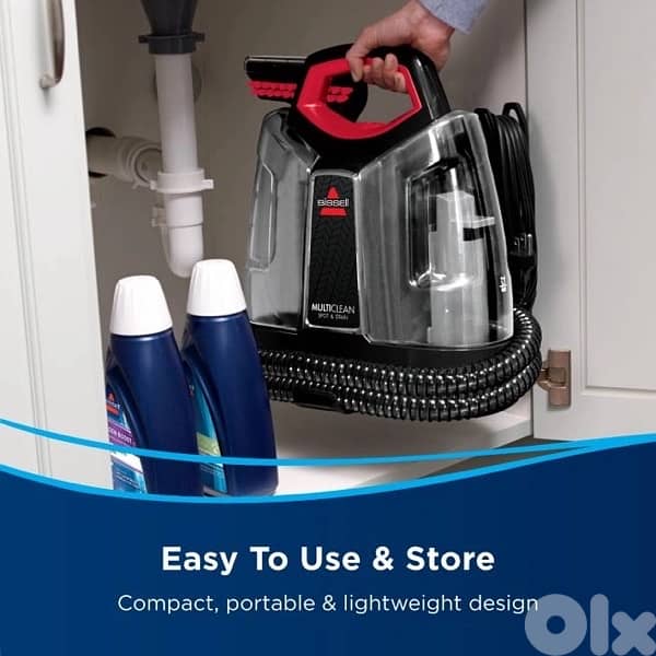 Bissell 4720E MultiClean SpotPROHEAT & Stain Portable Carpet Cleaner 6
