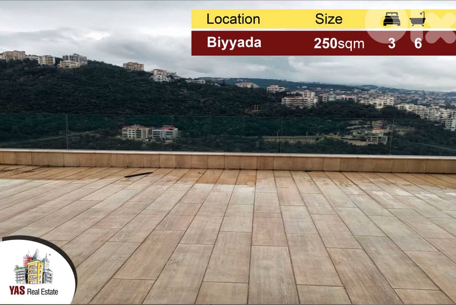 Biyyada 250m2 | 40m2 Terrace | Super Luxury Duplex | Killer View | PA 0