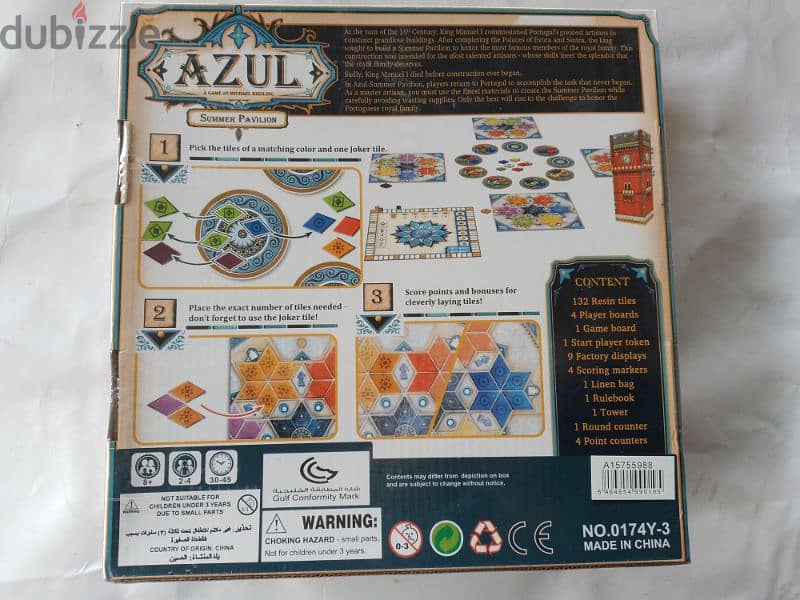 Azul summer pavilion board game 2
