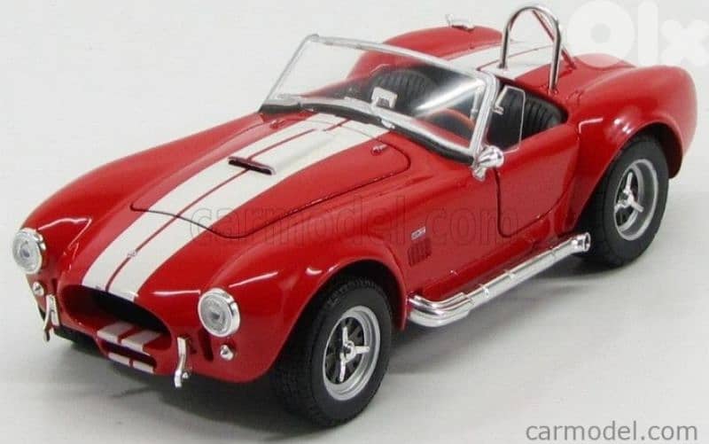 Shelby Cobra 427 SC  1965 diecast car model 1;24 0