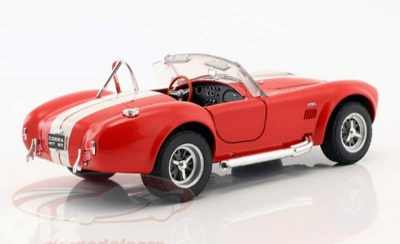 Shelby Cobra 427 SC  1965 diecast car model 1;24 4