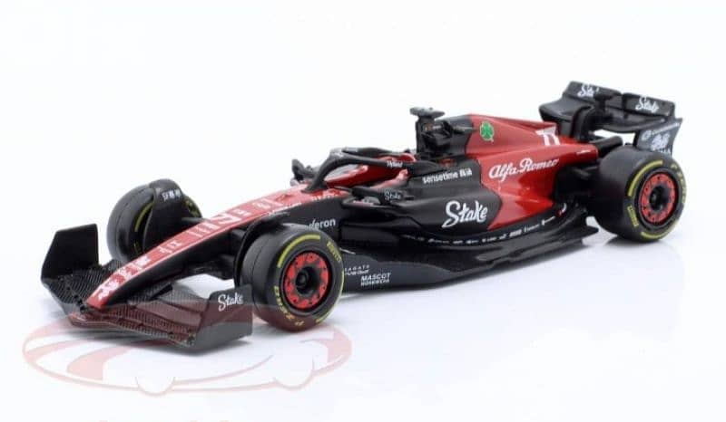Valtteri Bottas Alfa Romeo C43 (2023) diecast car model 1;43. 1