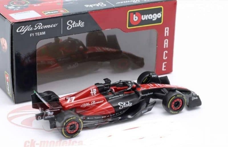 Valtteri Bottas Alfa Romeo C43 (2023) diecast car model 1;43. 4