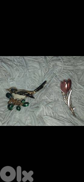 brooches vintage 1=7$ or 3= 15$ 0