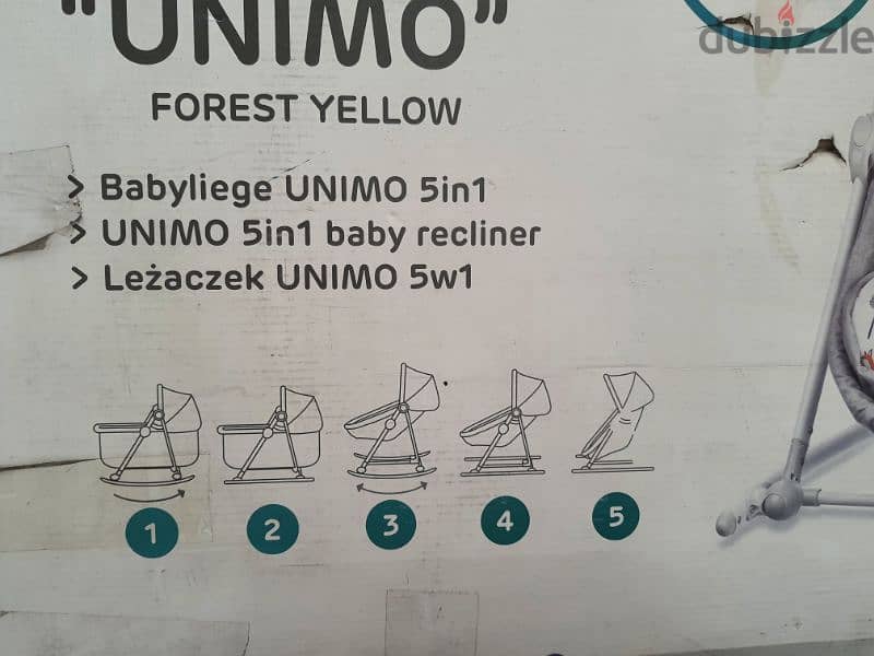 unimo 5 in 1 cradle 3