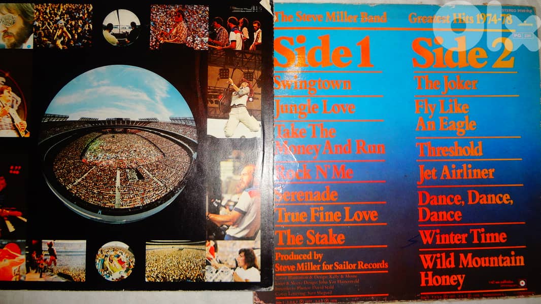 Steve Miller band "Greatest hits 1974-78" vinyl 1