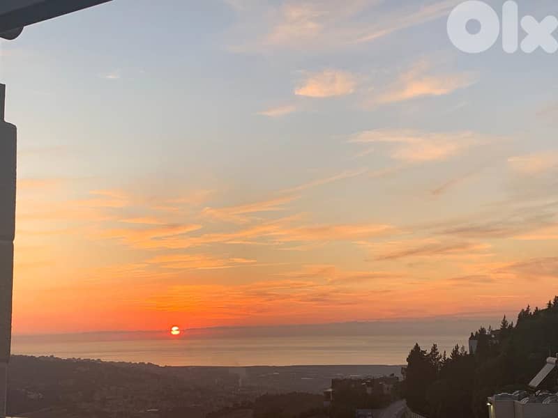 PENTHOUSE IN BAABDA  (360Sq) WITH TERRACE+PANORAMIC VIEW, (BA-308) 0