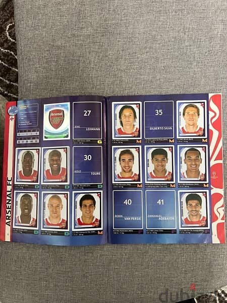 UEFA champions league Panini 5