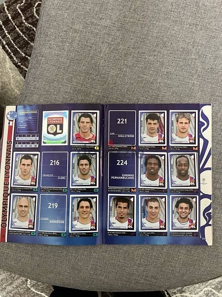 UEFA champions league Panini 10