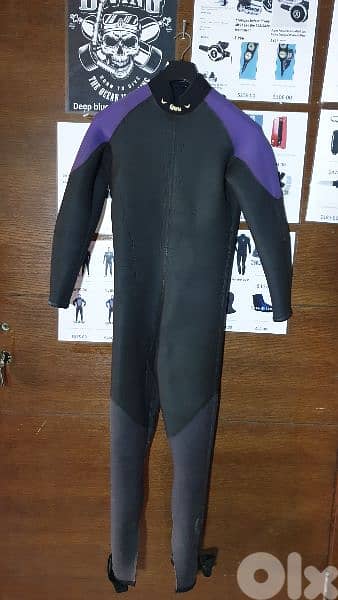 freedive wet suit 100$ 4