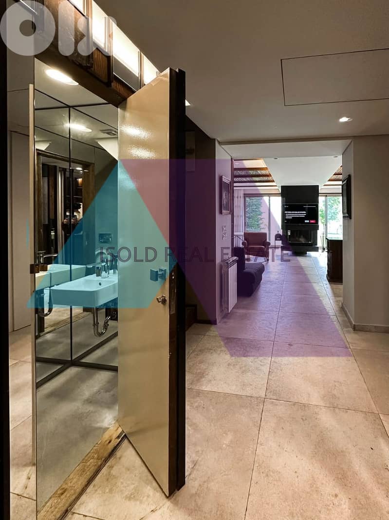 Duplex 235 m2 Chalet +230m2 garden 4 sale in Faqra | Fakra - فقرا 7