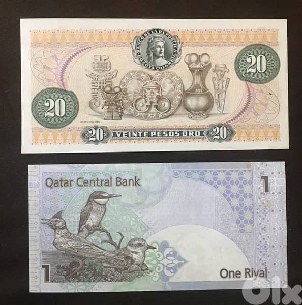 2 UNC banknotes 1