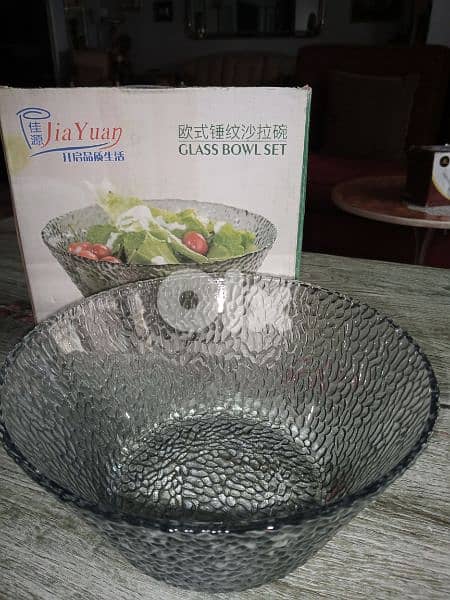 salads glass bowls 6