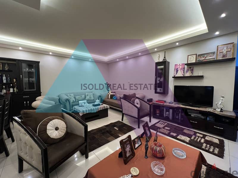 Fully decorated 173 m2 apartment for sale in Bouar -في البوار 0