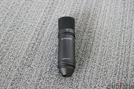 M audio nova black condenser mic