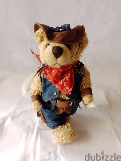 plush cowboy bear