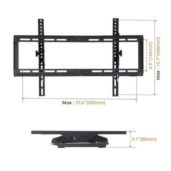 Simbr tv wall mount 26"75" 60kg 1