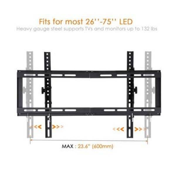 Simbr tv wall mount 26"75" 60kg 2