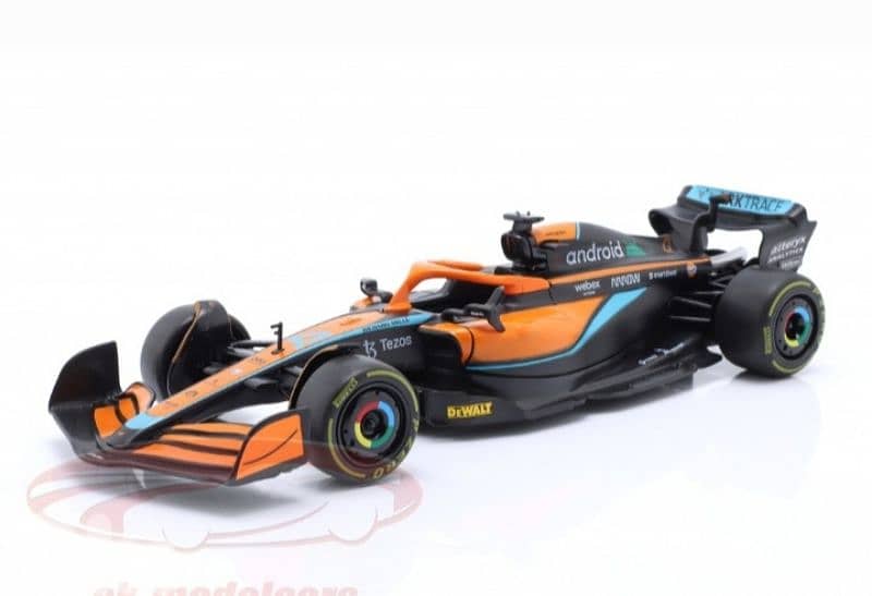 Mclaren MCL36 F1 diecast car model 1:24. 2