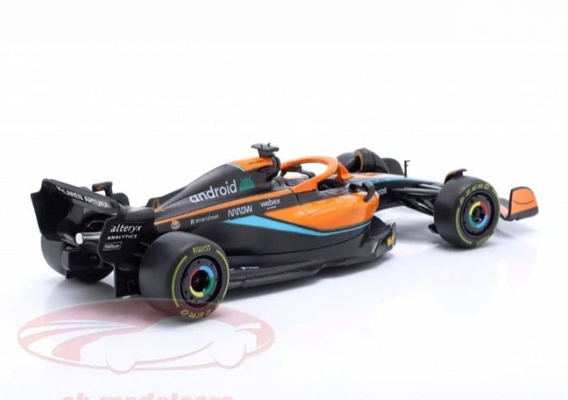 Mclaren MCL36 F1 diecast car model 1:24. 4