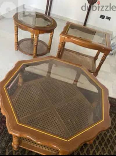 Set of Side Tables & Center Table