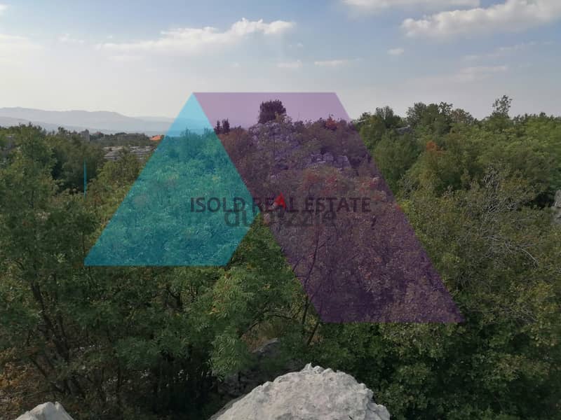 12000m2 land+open view for sale in Faytroun/Keserwan-فيترون / كسروان 2