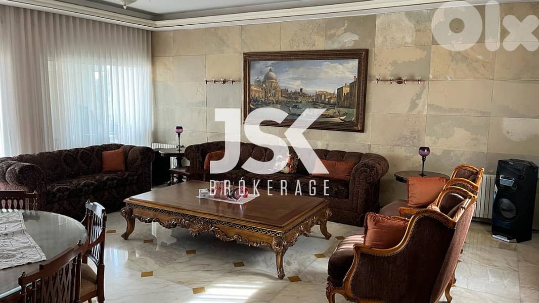 L14699-Duplex With Roof Top and Great Sea View For Sale In Jal El Dib 0