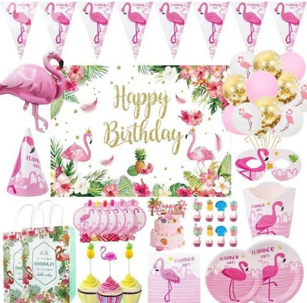 cute flamingo birthday theme! 2