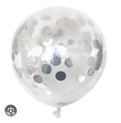 party confetti balloons