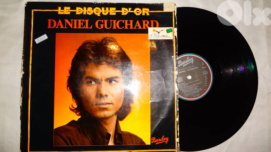 Alain Barriere disque d or vinyl 0