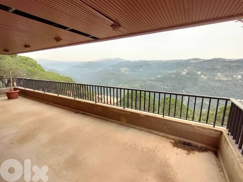 260 Sqm+ 50 Sqm Terrace & Garden | Apartment for rent in Broummana 0