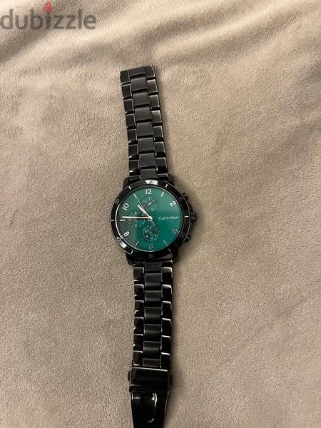 calvin klein 9/10 condition watch with broken strap (retail 300$+) 0