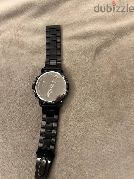 calvin klein 9/10 condition watch with broken strap (retail 300$+) 1