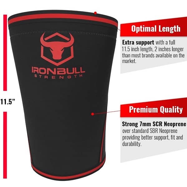 IRON BULL KNEE SLEEVES 1