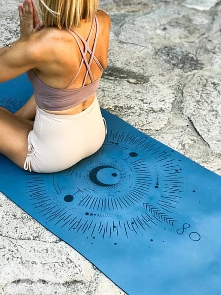 Premium Yoga Mat INSTANT Grip PU Pro Cosmic 5mm 3