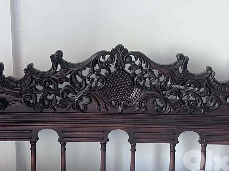 غرفة نوم كاملة خشب حفر full bedroom 0