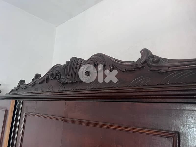 غرفة نوم كاملة خشب حفر full bedroom 3