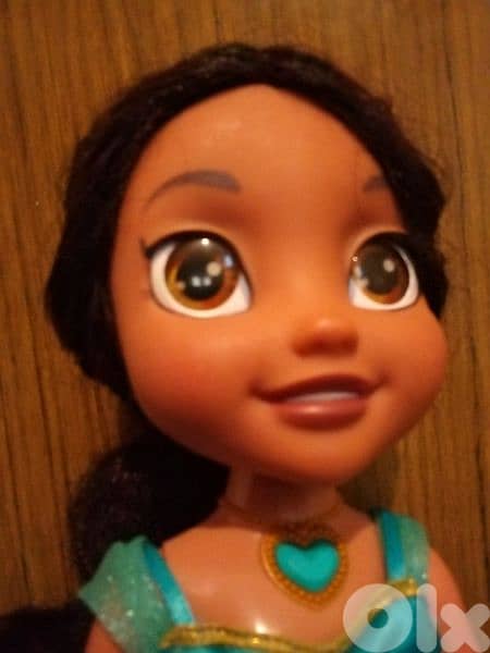 Princess JASMINE ANIMATOR ALADDIN Disney As new Toy +her Own Wear=22$ 5